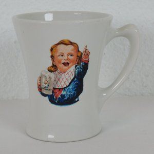 Hires Root Beer Mug 1960's Reproduction of Ugly Boy Mascot Advertising Vintage
